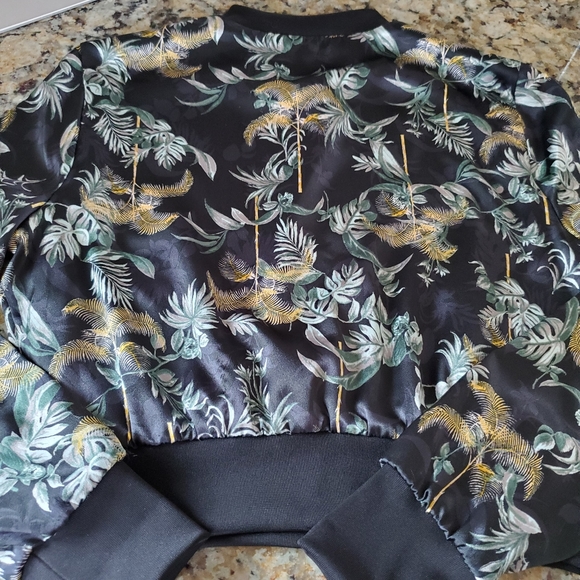 V.S. Floral Bomber Jacket - Picture 3 of 7